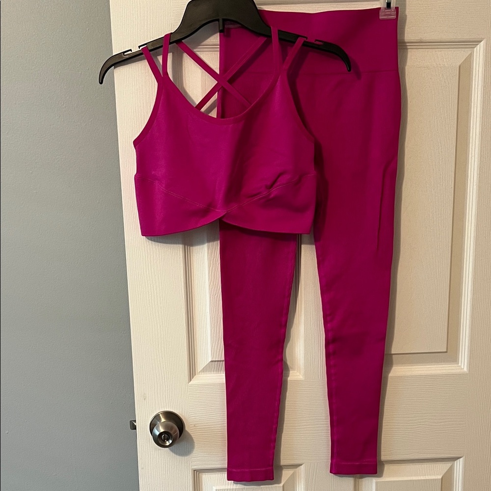 🩷Women's Pink Activewear Set